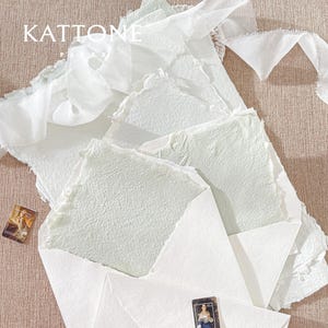 Handmade Paper Envelopes, Wedding Stationery, Handmade Paper, Deckled Edge Paper, Pack of x50, PLEASE CONTACT us before purchasing