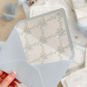 Protège-enveloppes Light Sky, Lot de 50, dimension 130 x 190, Numéros de commande personnalisés bienvenus, VEUILLEZ NOUS CONTACTER avant d'acheter