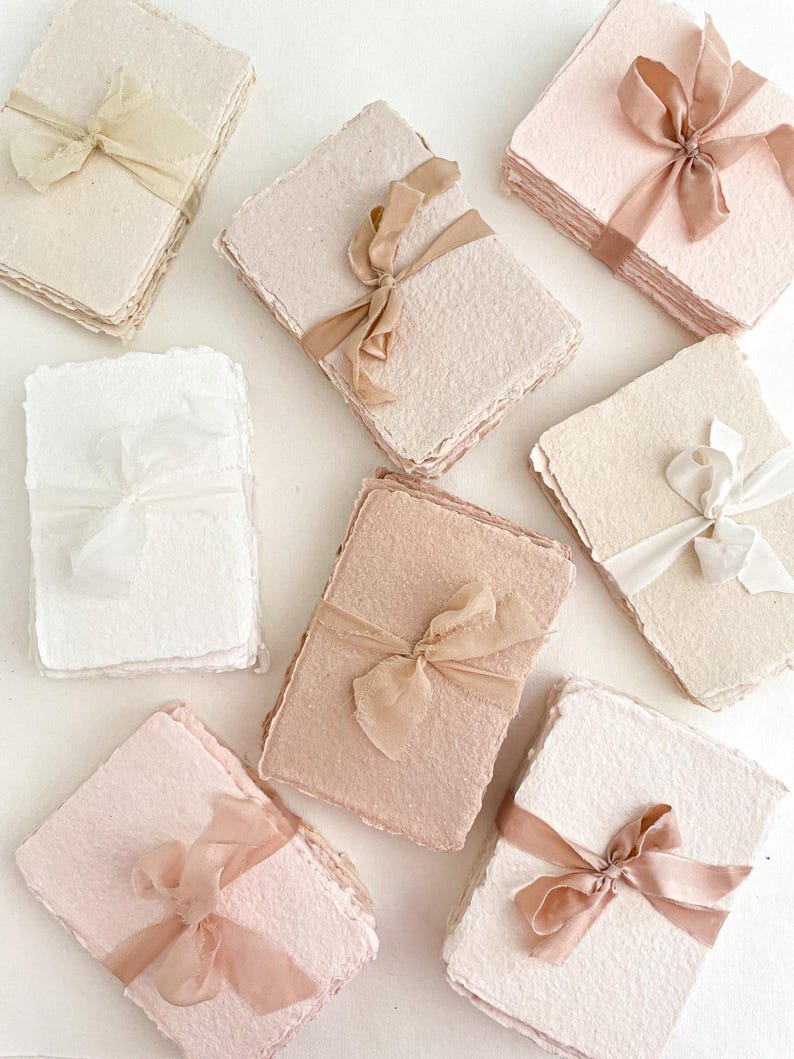 Wedding Invitations | Handmade paper | Watercolor Invite | Deckled Edge Paper Invitations | Wreath Invites || Contact for Quote | Charlita image 12