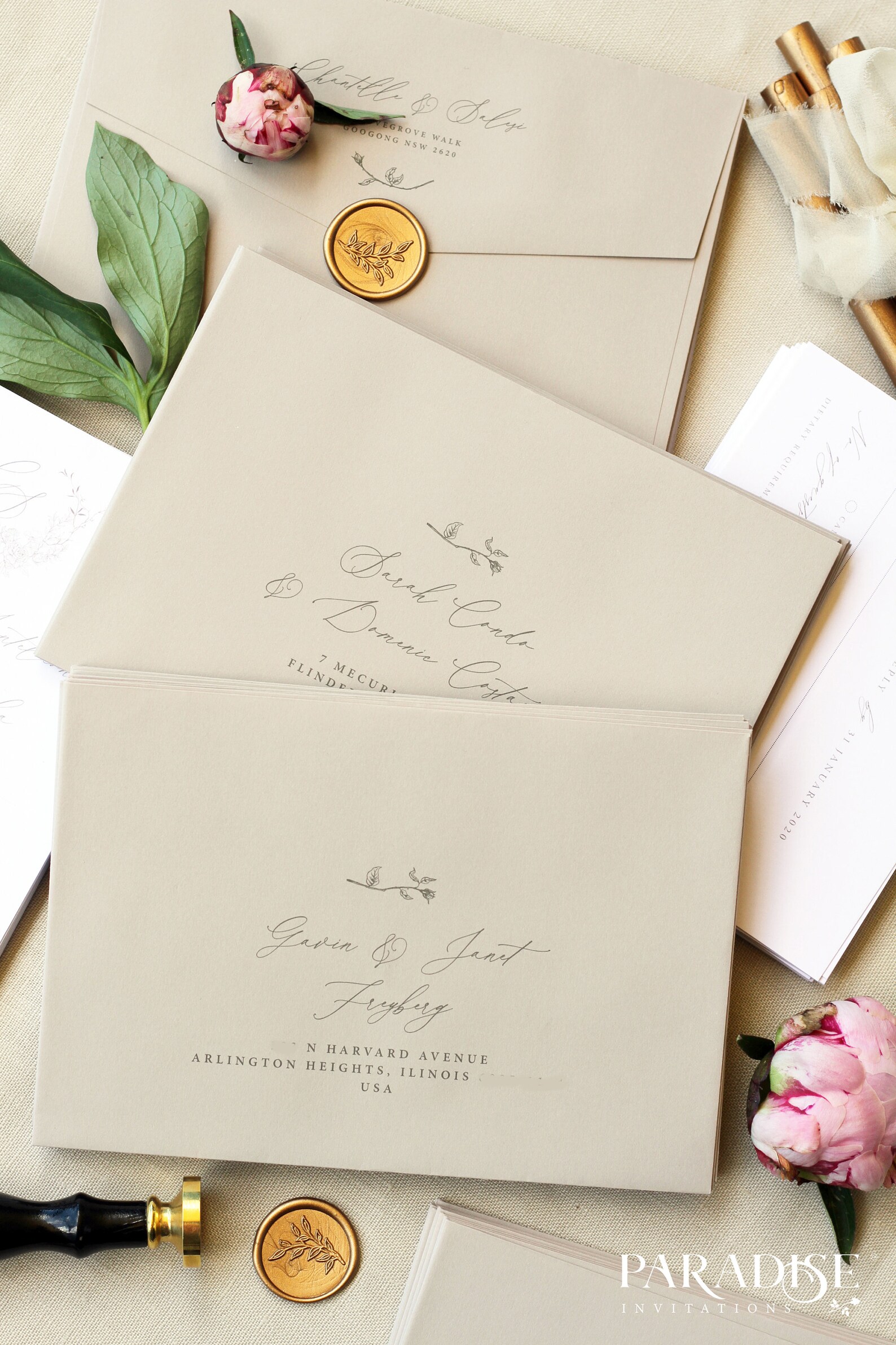 Birch Envelopes High Quality Envelopes Wedding Stationery Etsy