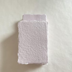 Lavender Oil Handmade Paper, Deckled Edges Paper, Torn Edge Paper, Eco Friendly, Handmade in Australia, 100% Cotton Paper, DEPOSIT