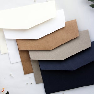 High-quality premium paper envelopes, all colors available, matt or metallics, Pack x50, PLEASE CONTACT us before purchasing image 1