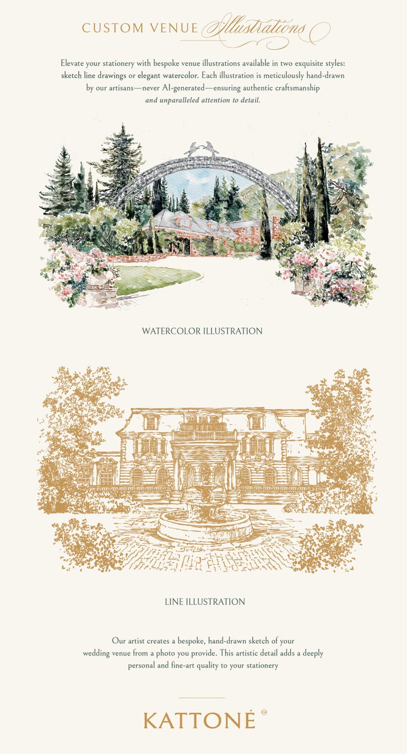 Handmade Paper Wedding Invitations | Romantic Invites | Delicate Paper | Custom Watercolor Monogram | Silk Ribbons | Contact us for a quote image 16