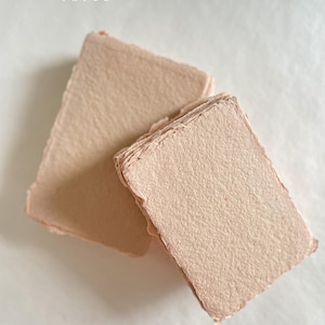 Brulée Handmade Paper, Deckled Edges Paper, Torn Edge Paper, Eco Friendly, Handmade in Australia, 100% Cotton Paper, DEPOSIT