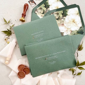 Seedling Envelopes and White Ink Address Printing, Premium Stationery, Pack x50, PLEASE CONTACT us before purchasing