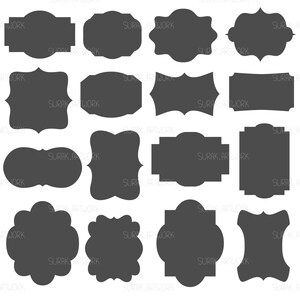 Frame vector, Frame clip art, graphic design, Digital labels, Files : Eps.10 | Png