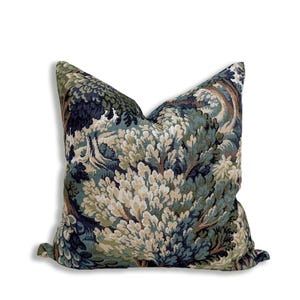 Moody Decor Sofa Pillow Cover Dark Academia Inspired Cushion Dark Cottagecore Throw Pillow Cover Forest Tapestry Decor Decorative Cushion