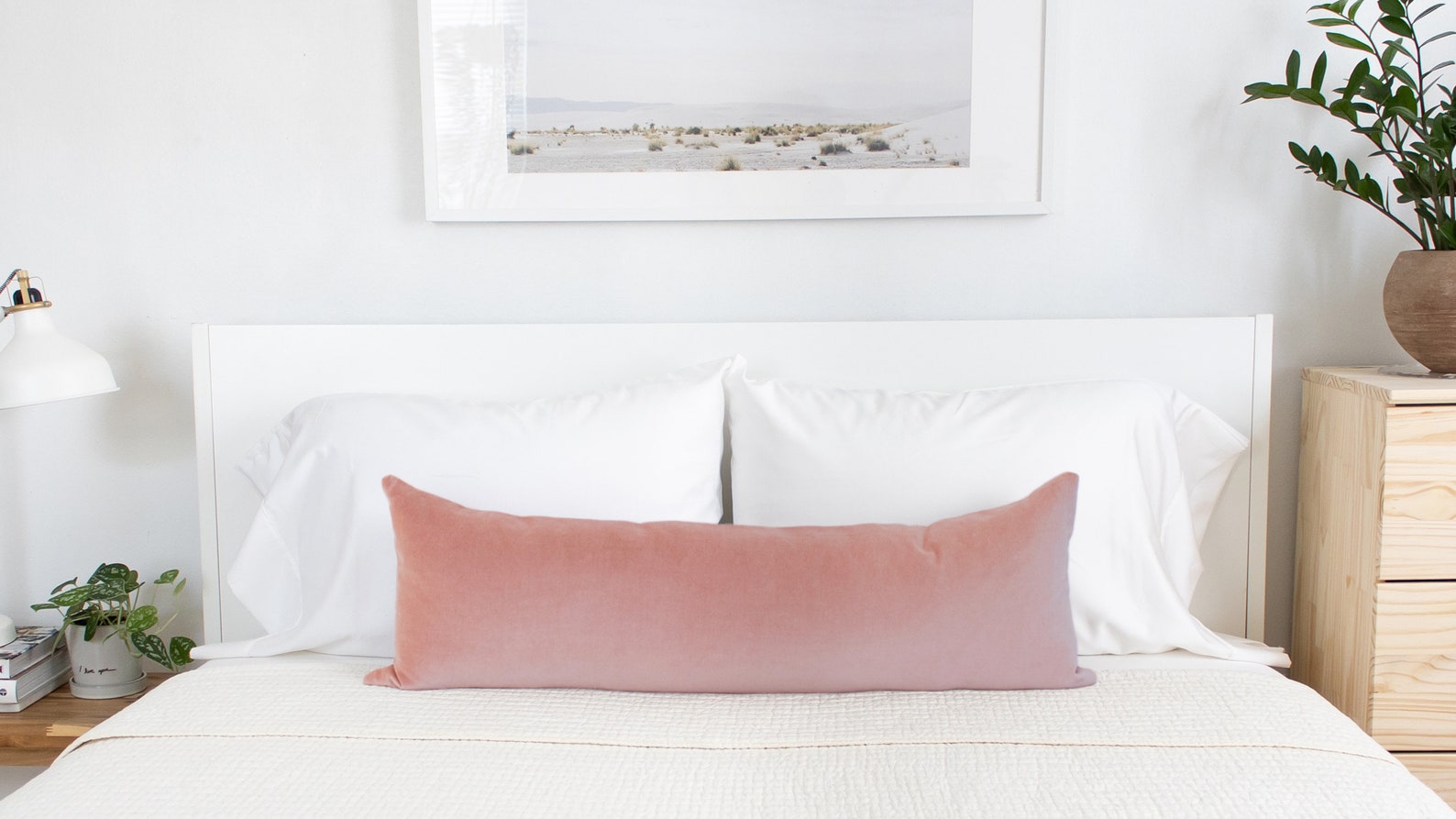 Blush Velvet Throw Pillow Covers Luxury Velvet Doublesided Etsy