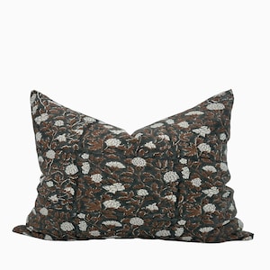 Moody Bedroom Decor Small Cushion Floral Couch Pillow Combo Maximalist Home