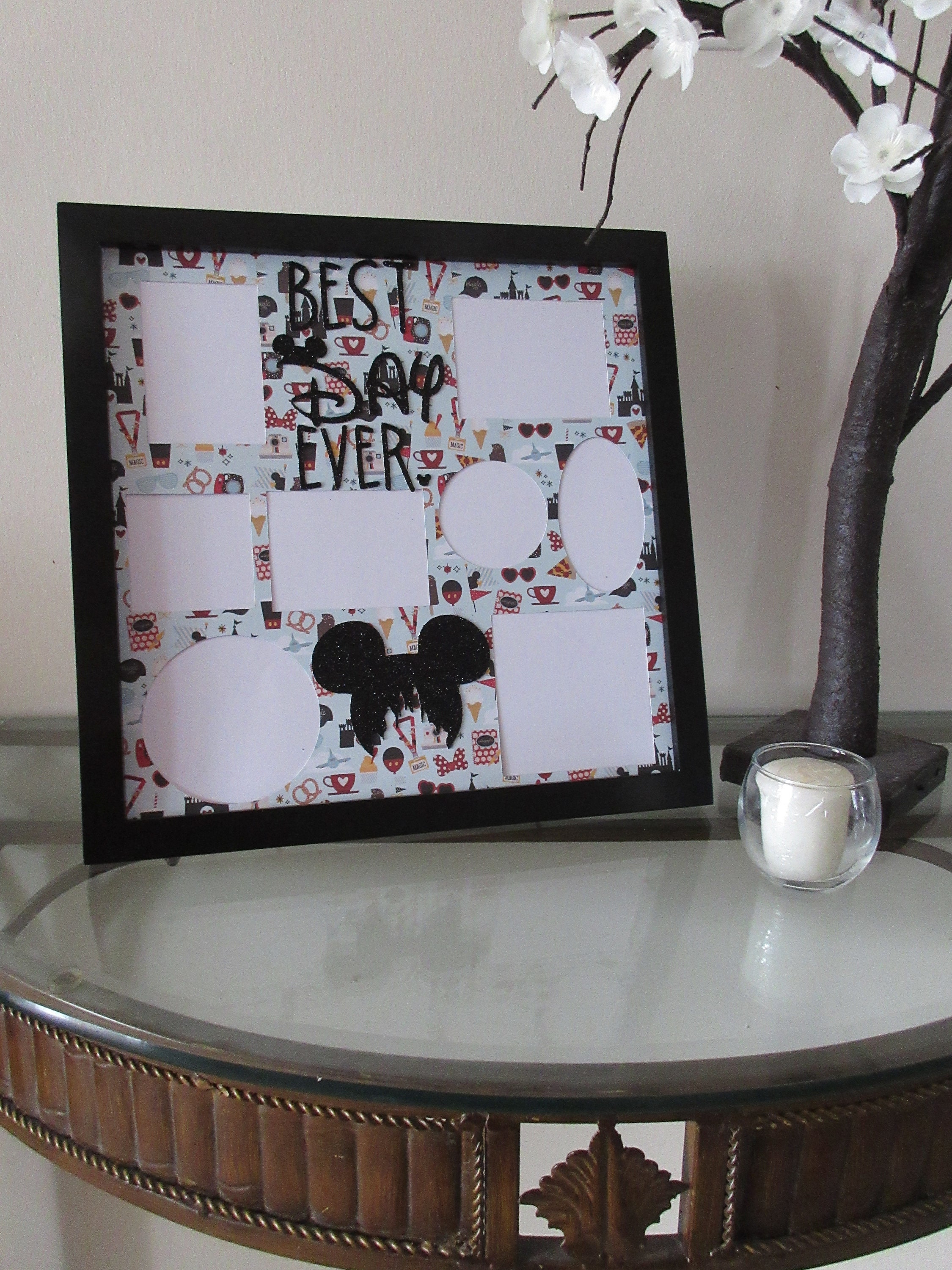 Disney Best Day Ever Photo Frame Collage Picture Frame Mickey Etsy