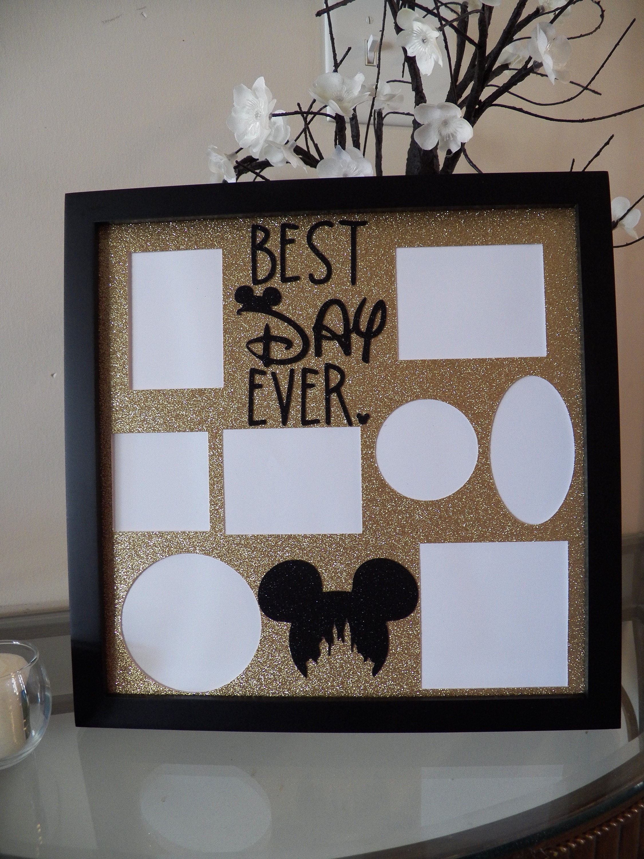 Disney Best Day Ever Photo Frame Collage Picture Frame Mickey Etsy