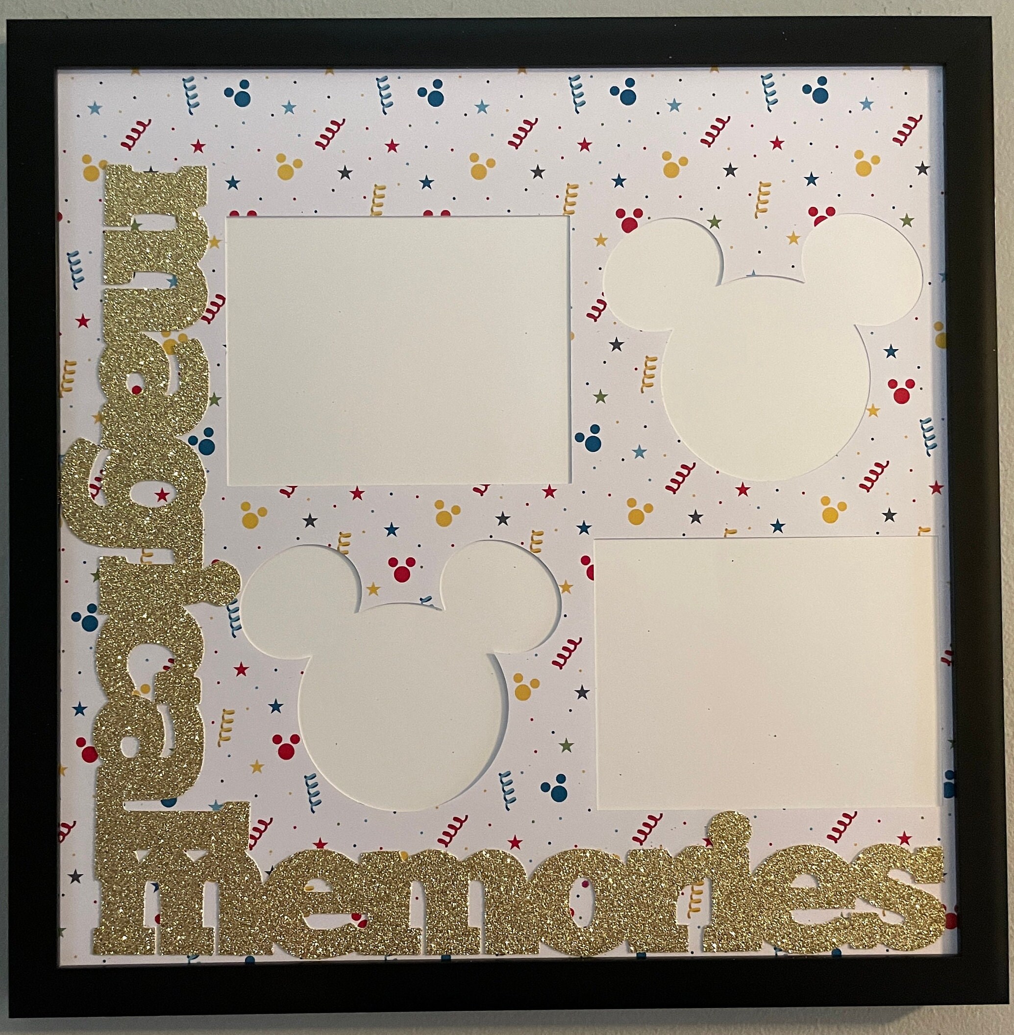 Disney Magical Memories Photo Frame Collage Picture Frame Mickey Mouse ...