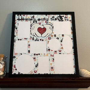 Disney Home Mickey Mouse Picture Frame Themed Collage Photo Frames Hands Heart Disney World Disneyland Vacation Multi Photo Home Decor Gift