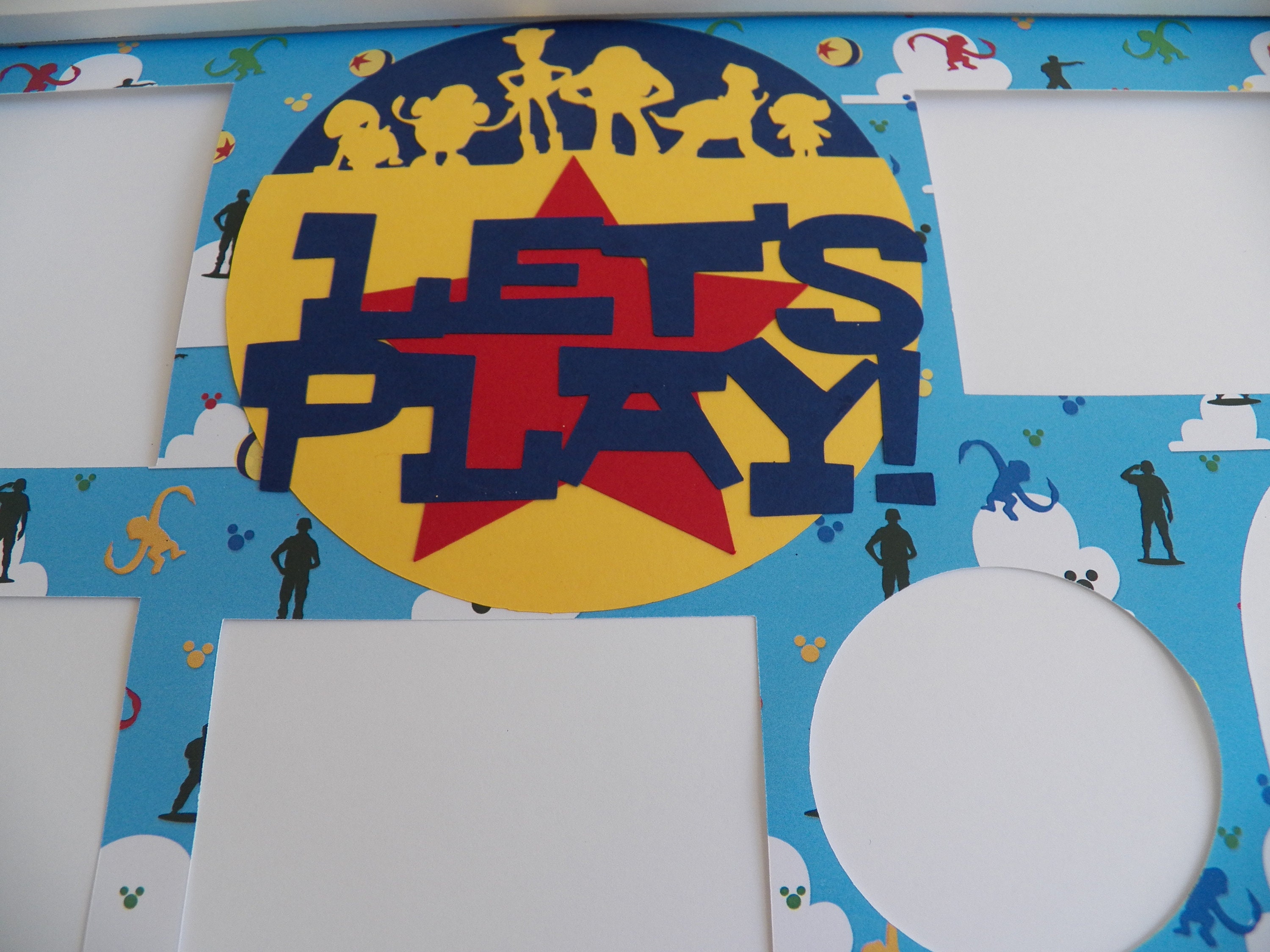 Disney Toy Story Picture Frame Themed Collage Photo Frames Etsy