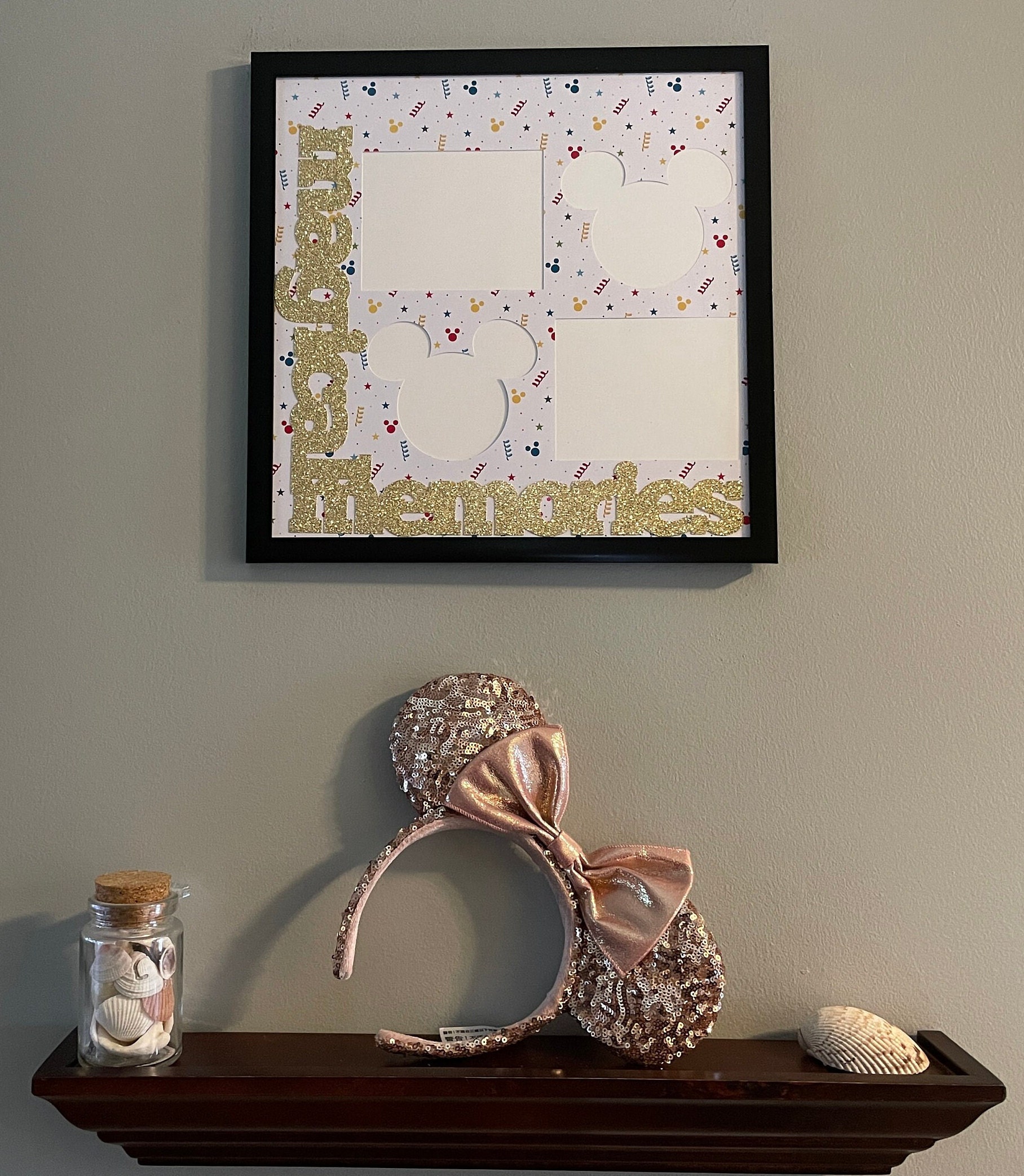 Disney Magical Memories Photo Frame Collage Picture Frame Mickey Mouse ...