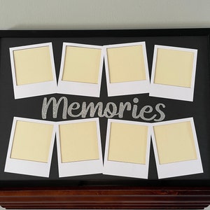 Collage Picture Frame Polaroid Style Memories Family Gift Personalized Photo Frame Home Decor Wedding gift