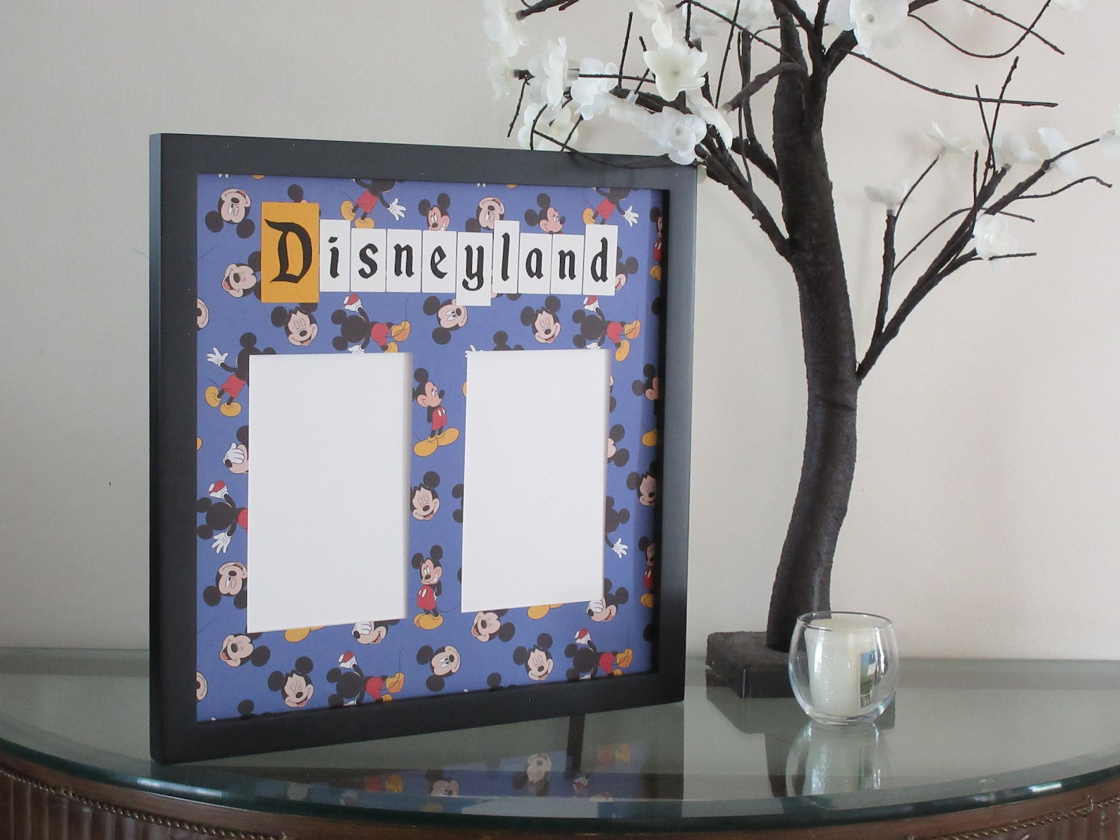 Disneyland Disney Photo Frame Collage Picture Frame Mickey Etsy