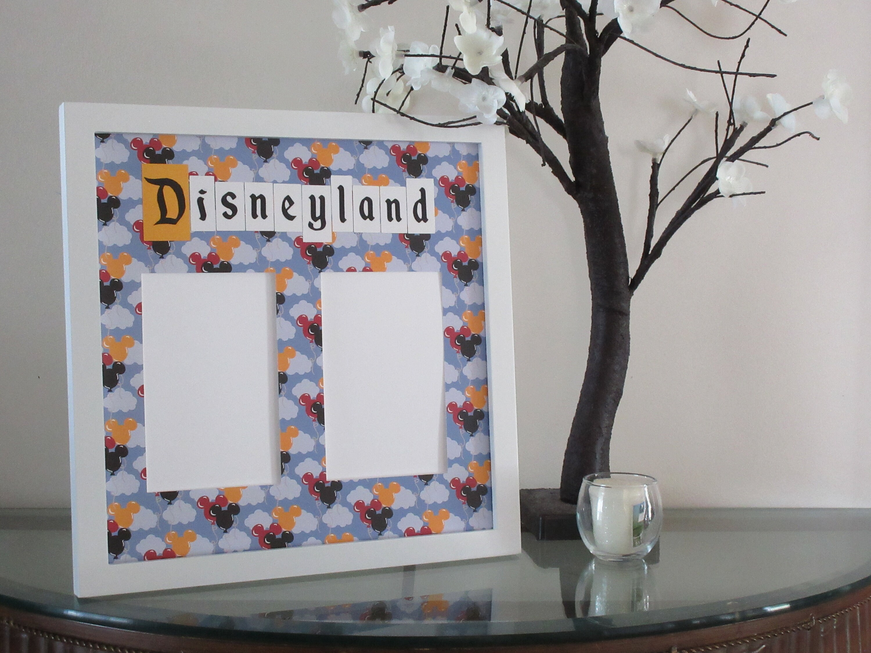 Disneyland Disney Photo Frame Collage Picture Frame Mickey Etsy
