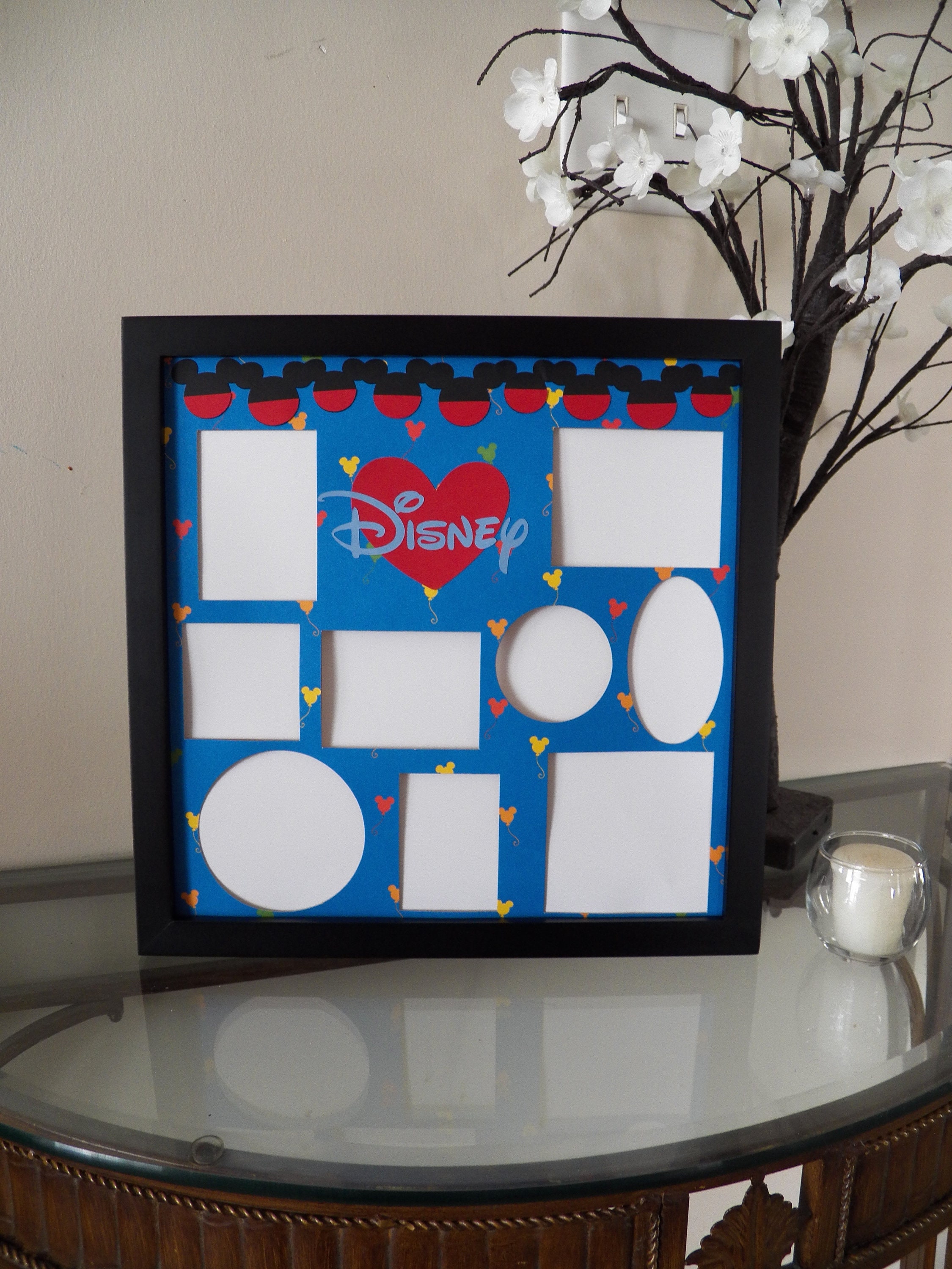 Disney Photo Frame/Mickey Mouse Frame/Disney Frame/Disney Etsy