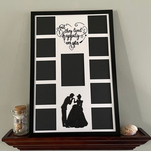 Disney Wedding/Disney World Wedding/Disney Picture Frame/Cinderella Wedding/Disney Wedding Gift/Disney Honeymoon/Disney Wedding Frame