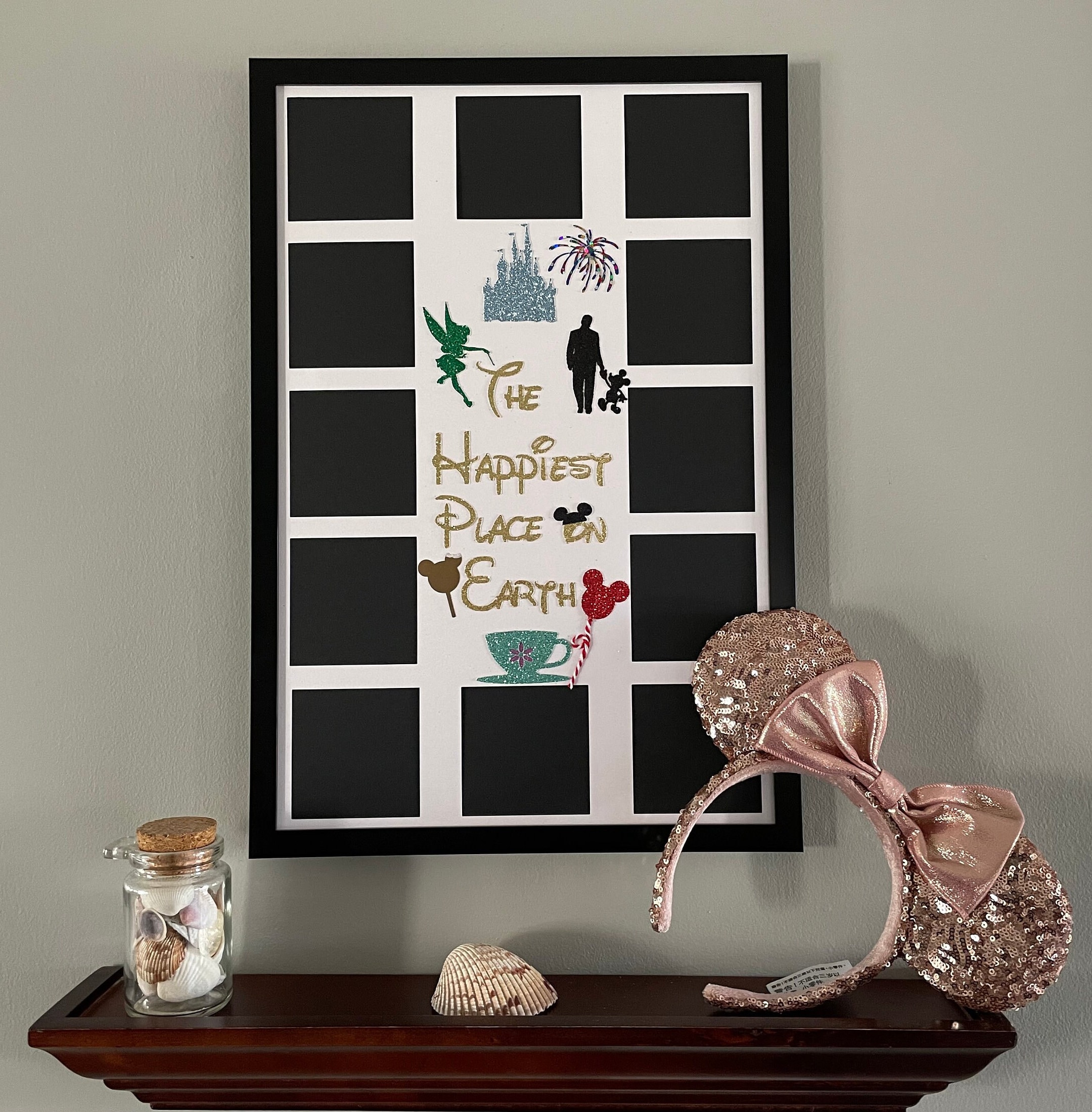 Disney World Frame Mickey Mouse Magical Place Picture Frame