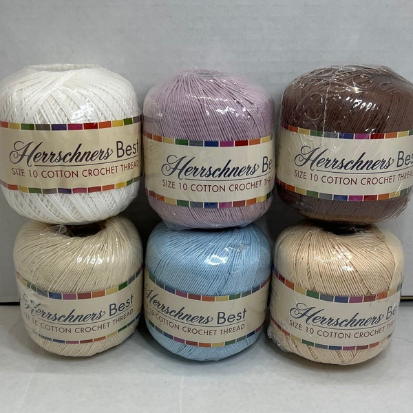 Herrschners Best Size 10 Cotton Crochet Thread - 230 Yards