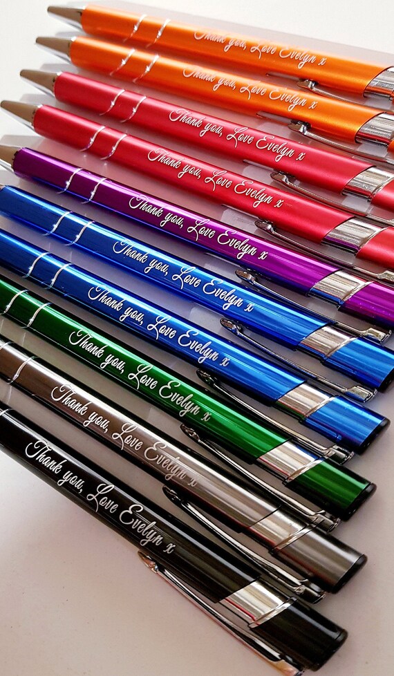 Any Word Mother teacher Gift Birthday Personalise pen engraved wedding wife Dad