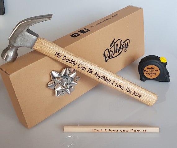 Fathers day Gift Teacher Personalized Spanner for Him Dad Men Man Grandad Daddy