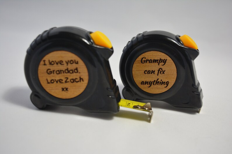 Christmas Gift Personalised birthday engraved Tape Measure Etsy