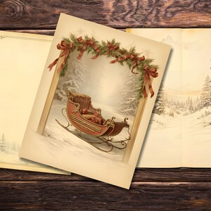 Revel in the timeless allure of Christmas with these Vintage Christmas Variety Papers, each sheet a canvas for your holiday fantasies and stories.