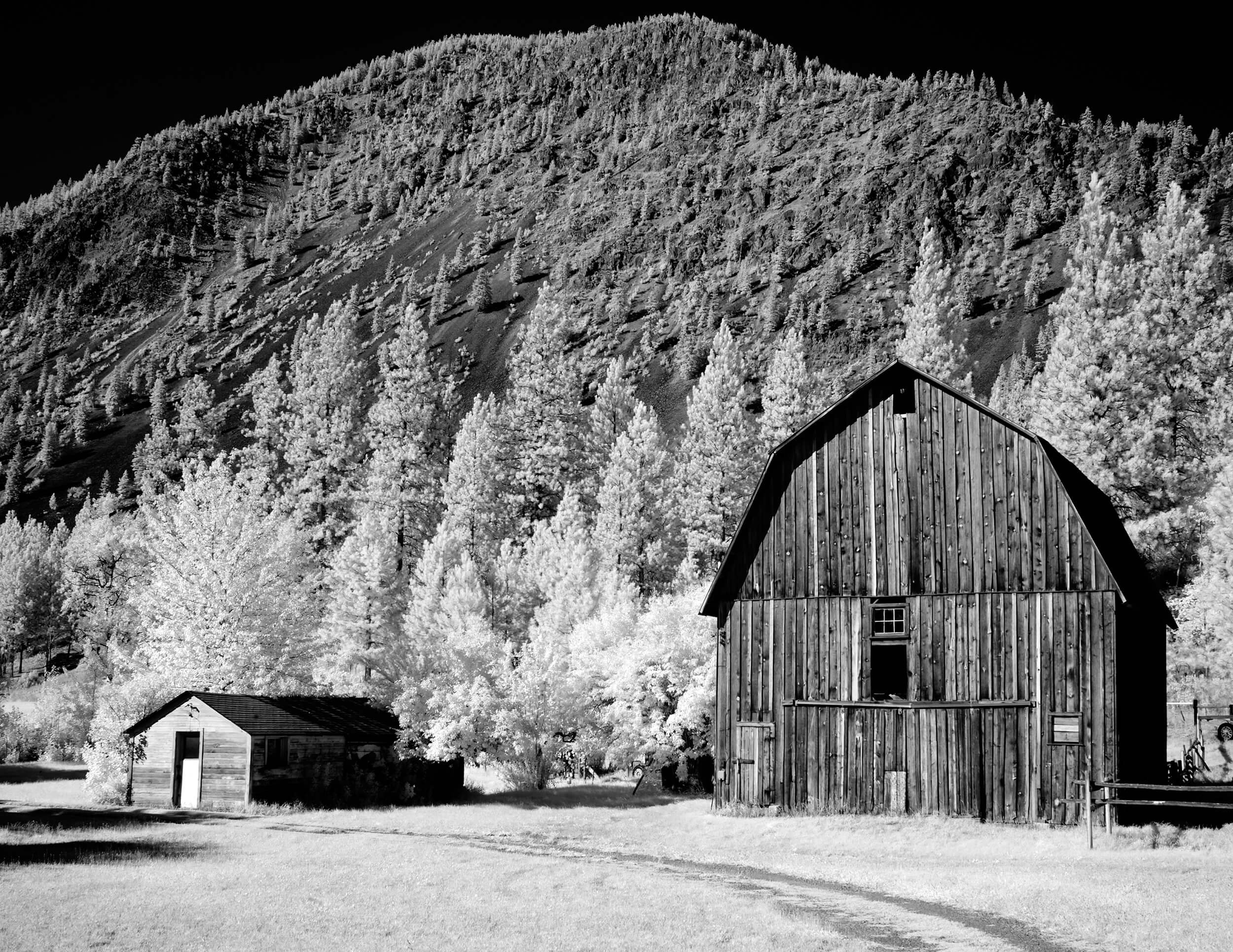 Black and White Farmhouse Print Printable Barn Wall Art Farm Etsy