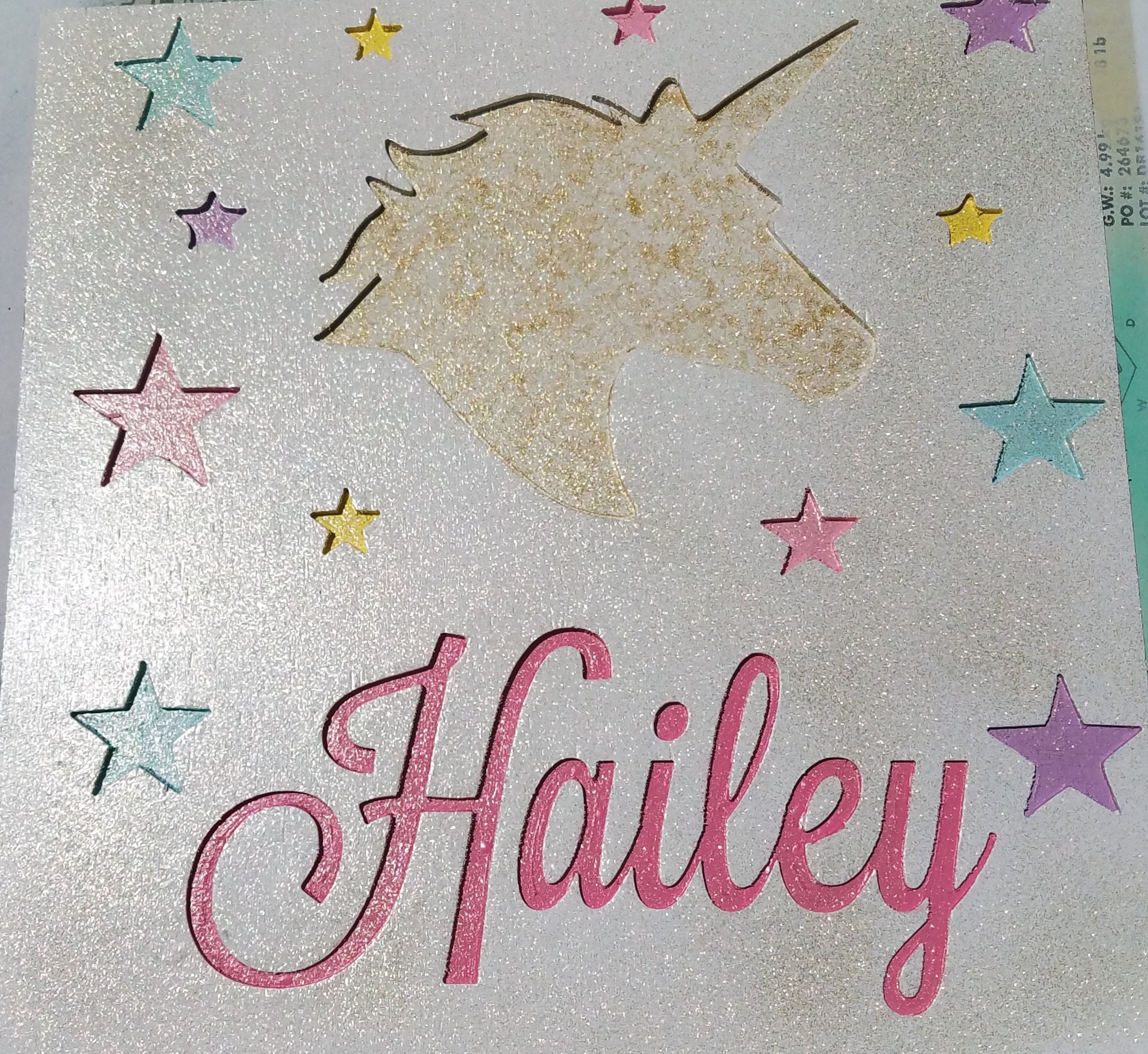 Unicorn Wood Sign Etsy