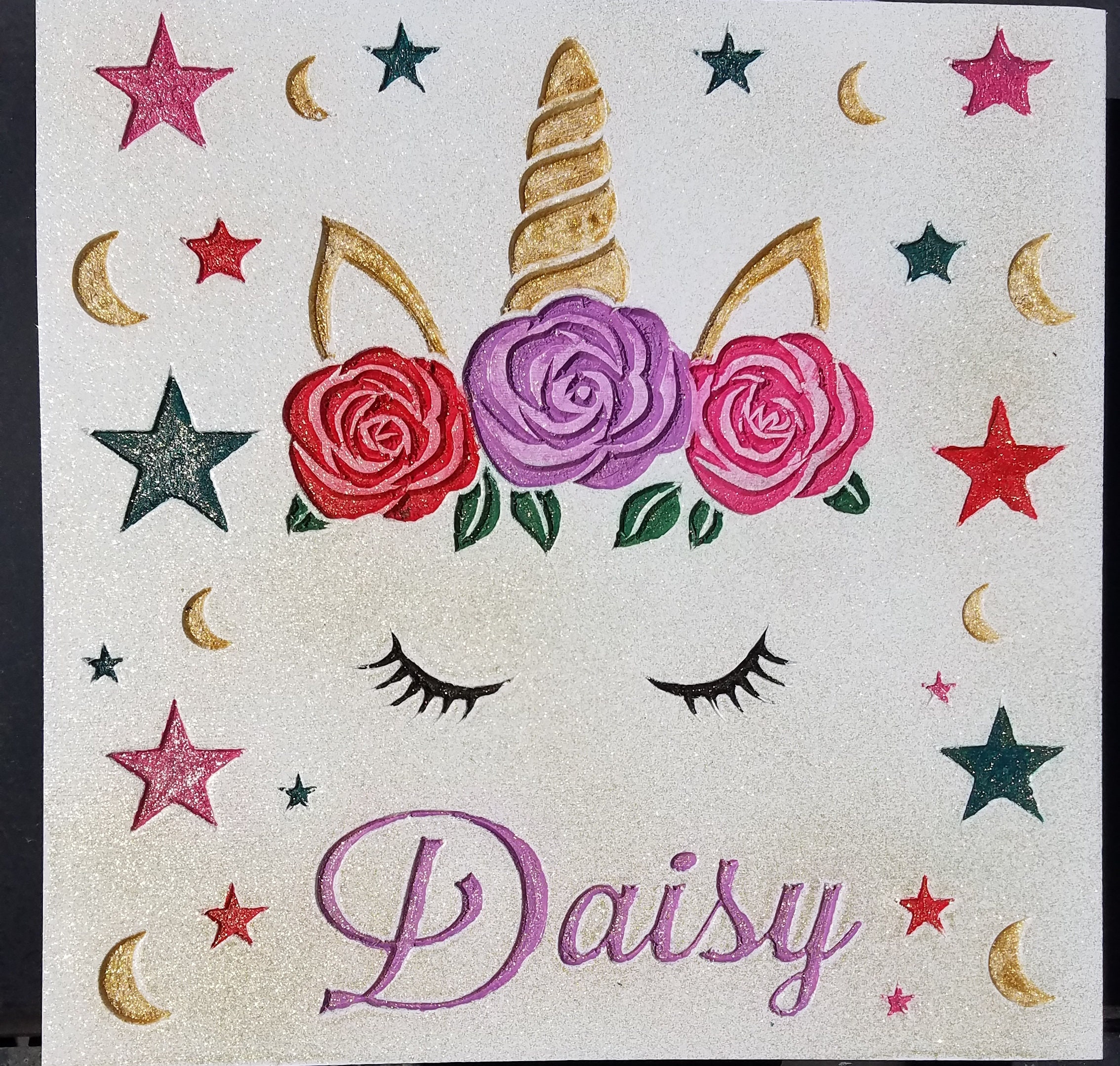 Unicorn Wood Sign Etsy