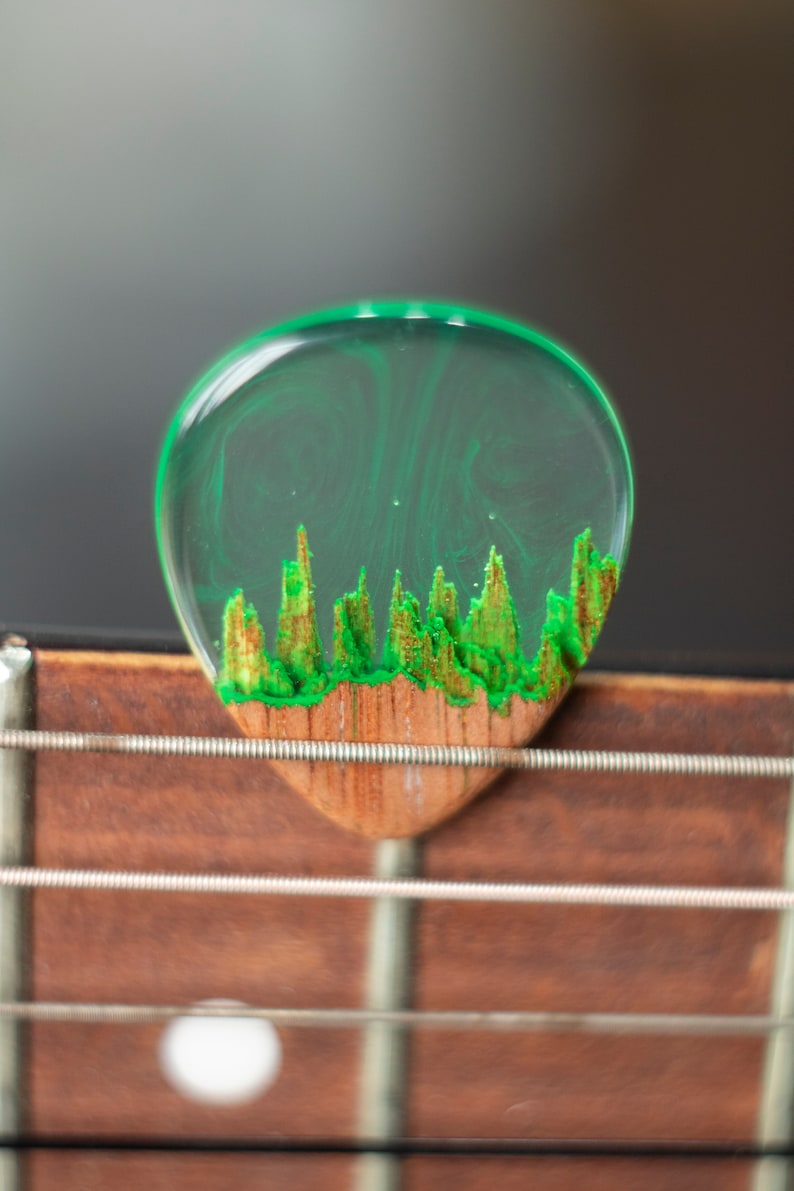 Guitar Pick Gift for Him Personalized Plectrum for