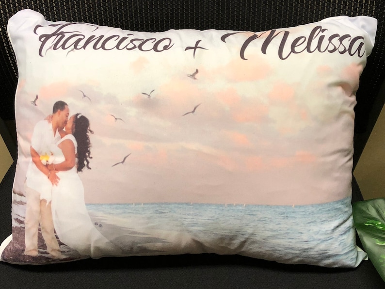Personalized Pillow Cover with Face 16x16 inches Custom Personalized Pillow