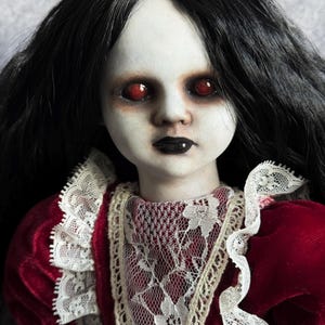 Porcelain Doll, Creepy Doll, Horror Doll, Gothic Doll, Victorian