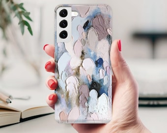 Brush Strokes Art Phone Case for Samsung Galaxy S26 Ultra S25 S24 S23 S22