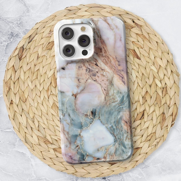 Marble Aesthetic iPhone Case for iPhone 15 Pro Max, iPhone 15 Pro, iPhone 14 Plus, iPhone 13 Pro Max iPhone 12 Pro iPhone 11 MagSafe Granite