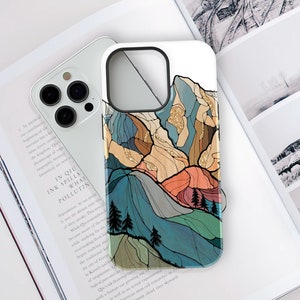 Mountains Phone 14 Pro Max case, iPhone 13 Pro case, iPhone 15 Plus, iPhone 12 Pro Max case iPhone 11 Pro iPhone XR XS Max X Magsafe Cute