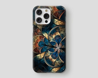 Art Mandala Vintage Phone Case for iPhone 15 Pro Max iPhone 14 Pro case iPhone 14 Plus, iPhone 13 Pro Max 12 11 XR Max Tough Magsafe Cute