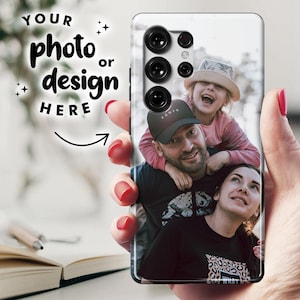 Custom Photo Design Case for Galaxy S25 Ultra S25 Plus Galaxy S24 Ultra Personalized Galaxy S23 plus Galaxy S22 S21 Logo Picture Image