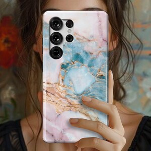 Granite Marble Case for Galaxy S25 Ultra S25 Plus Galaxy S24 Ultra Galaxy S24 plus Galaxy S23 Galaxy S23 Plus Galaxy S23 S22 S21 Cute