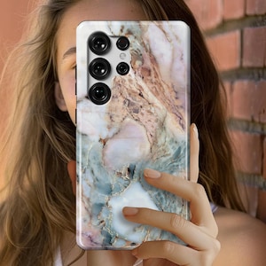 Granite Marble Case for Galaxy S25 Ultra Galaxy S25 Plus Galaxy S25 Samsung Galaxy S24 Ultra Galaxy S24 Galaxy S23 Galaxy S22 S21 Cute