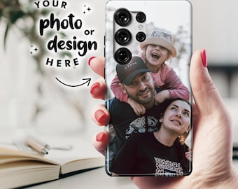 Custom Photo Phone Case: Personalized Design for Galaxy S26 Ultra S25 S24 S23 S22