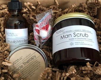 Man Spa Gift Box, Gift For Him, Appreciation Gift, Self-Care Gift, Bachelor Gift Box, Groom, Thank You, Get Well Soon, Admin Professionals