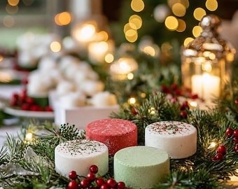 Vegan Bath Bomb, Handmade Aromatherapy Bath Soak, Natural Cruelty-Free Self Care Bath Treat, Hostess or Holiday Gift, Stocking Stuffers