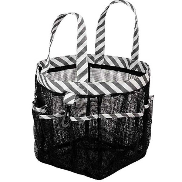 Shower Caddy | Quick Dry Shower Tote Bag | Hanging Toiletry and Bath Organizer |  Totebag  for Dorm, Gym, Beach, Shower or Camping