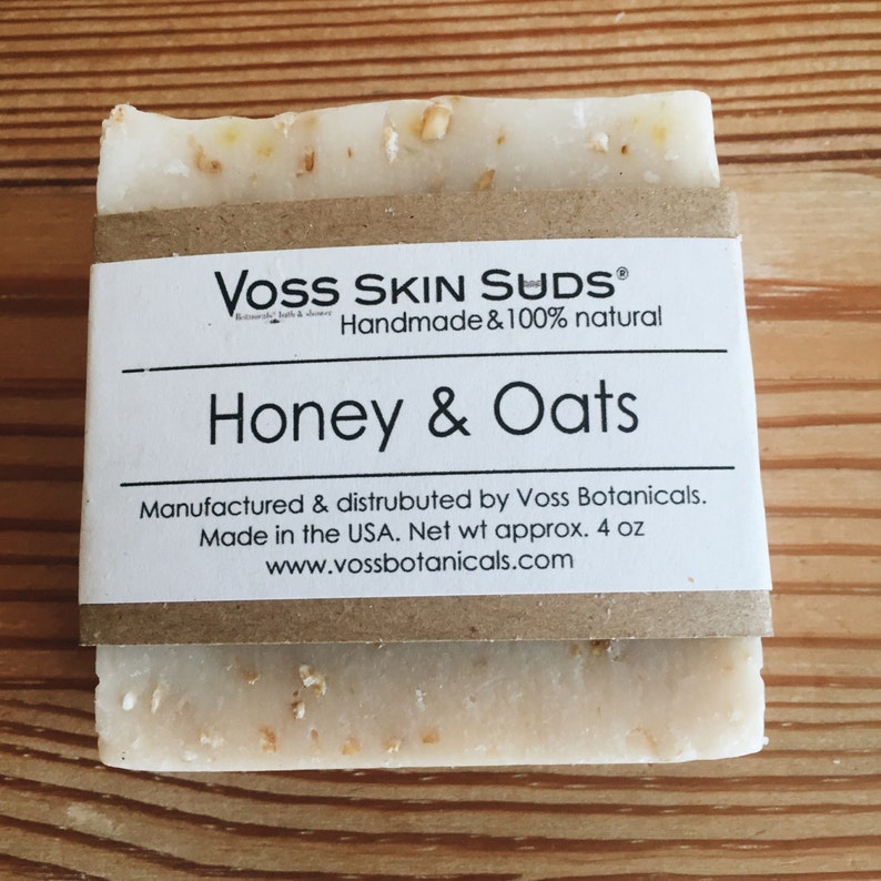Honey and Oats Soap Exfoliating Cold Process Scrub Soap - Etsy
