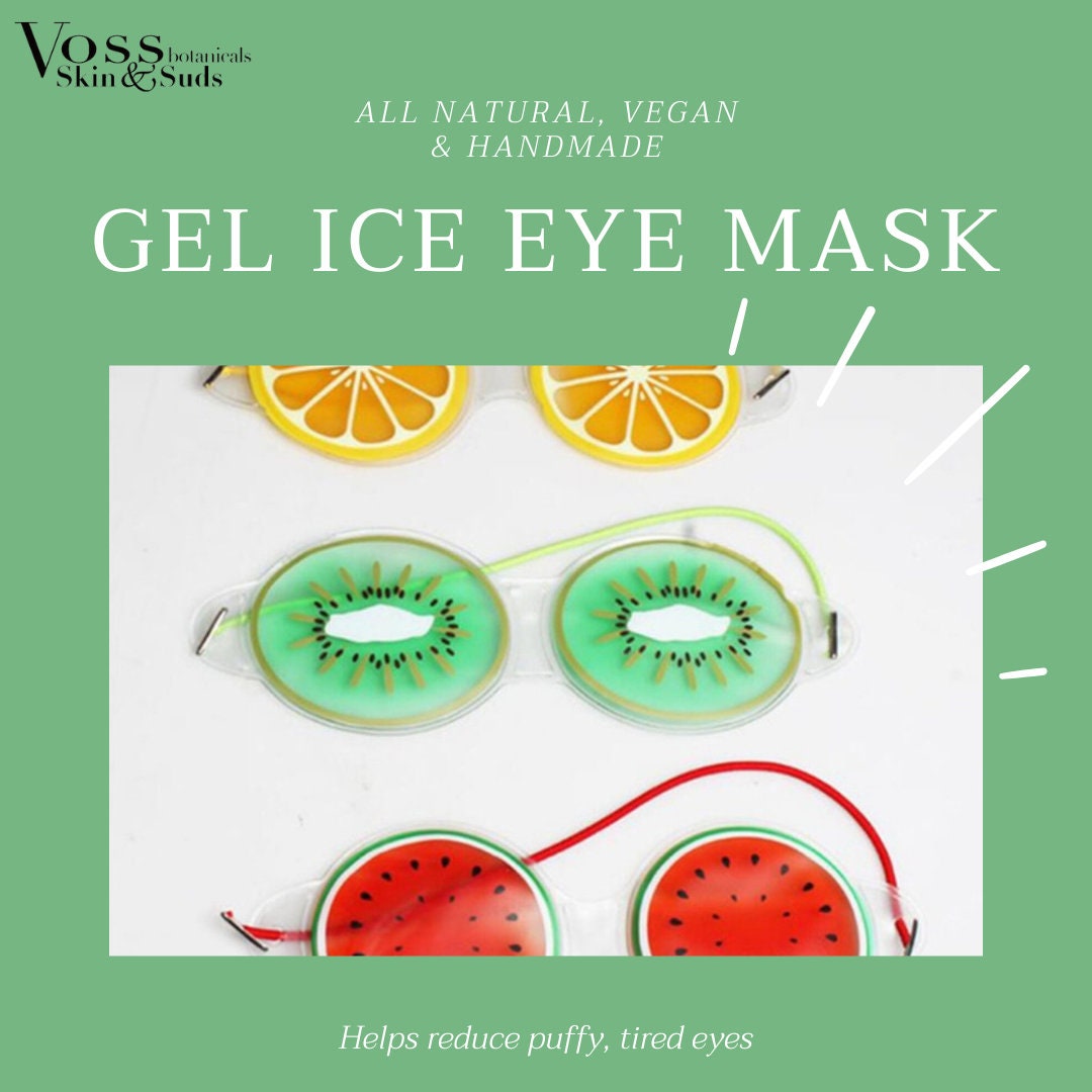 Gel Ice Eye Masks | Ice Glasses | Cooling for Your Eyes | Relaxation ...