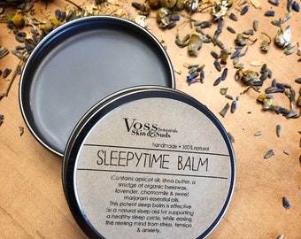 Stress Relief | Lavender Sleep Balm | Tension Aid | Anxiety Gift | Sleepy Time Balm | Relaxation | Self-Care Gift Box